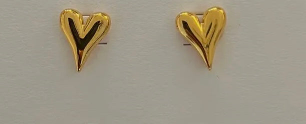 Heart Studs