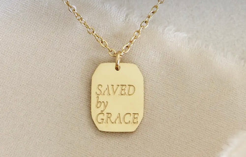 Saved By Grace Necklace