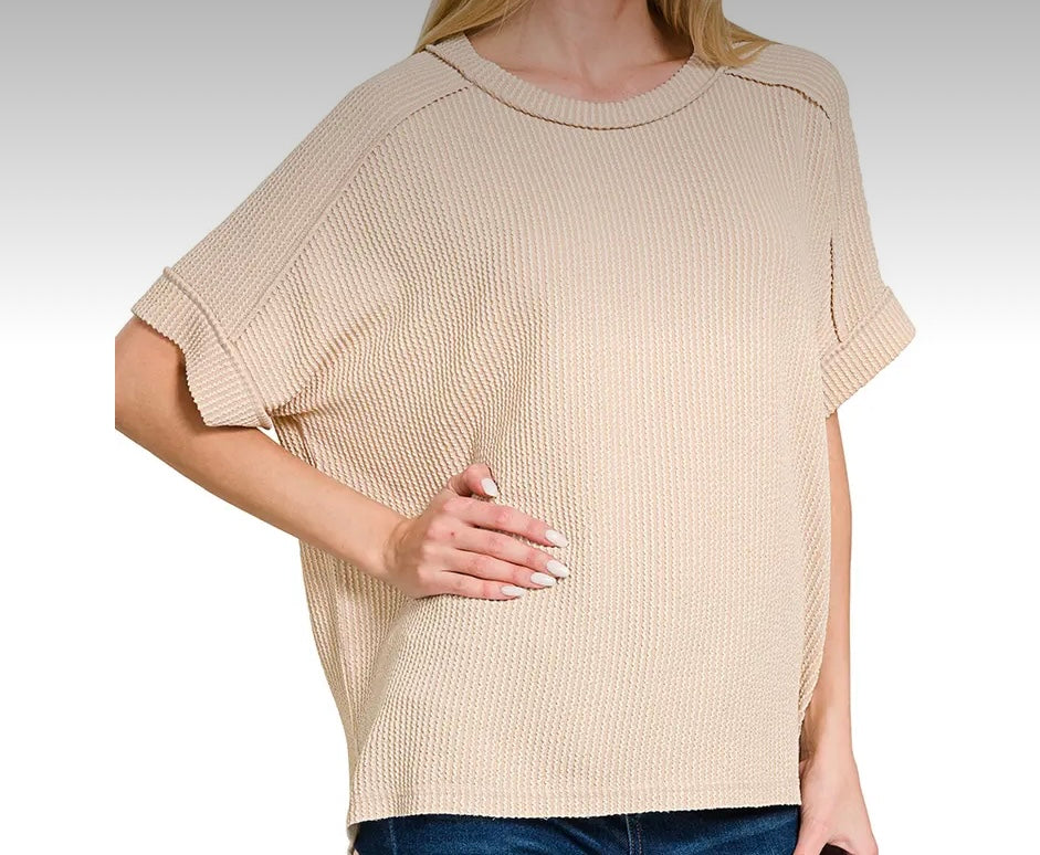 Ribbed Pullover