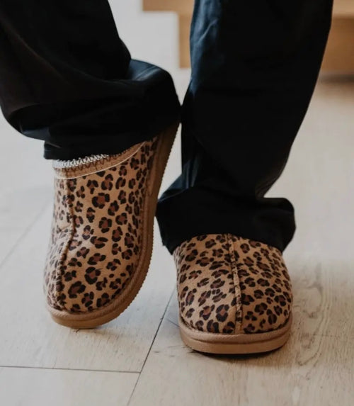 Leopard Slippers