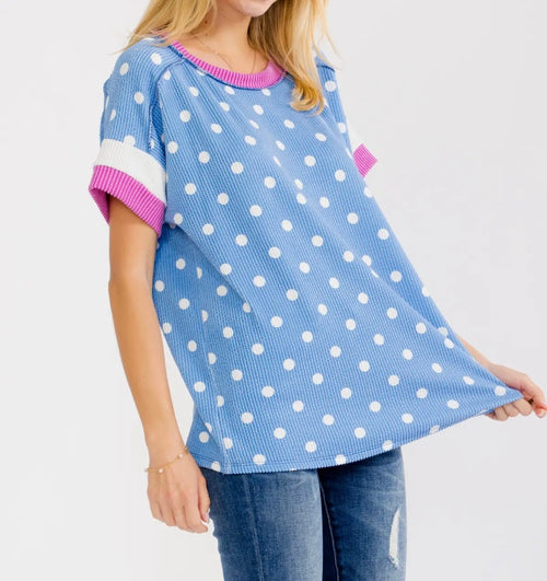 Polka Pop Top