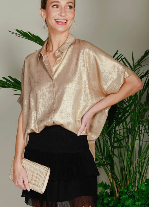 Gold Rush Top