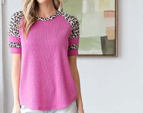 Jungle Ribbed Top