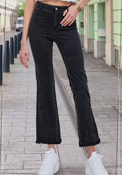 Stretchy Flare Jeans