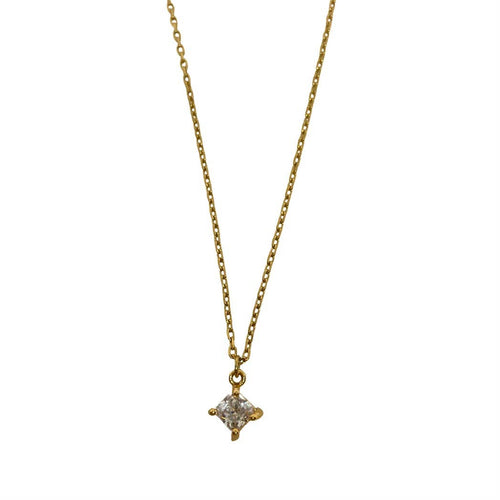 Classic Diamond Necklace- Waterproof